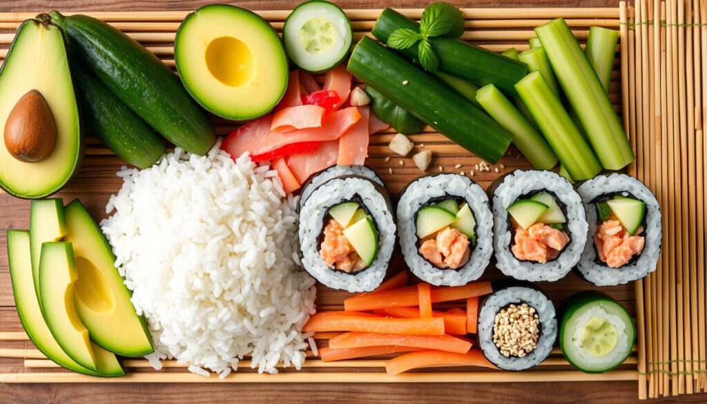 California Roll Ingredients