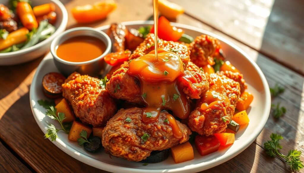 Hot Honey Chicken Dish